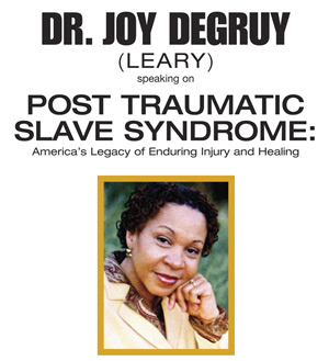 Author and Violence Researcher Dr. Joy DeGruy